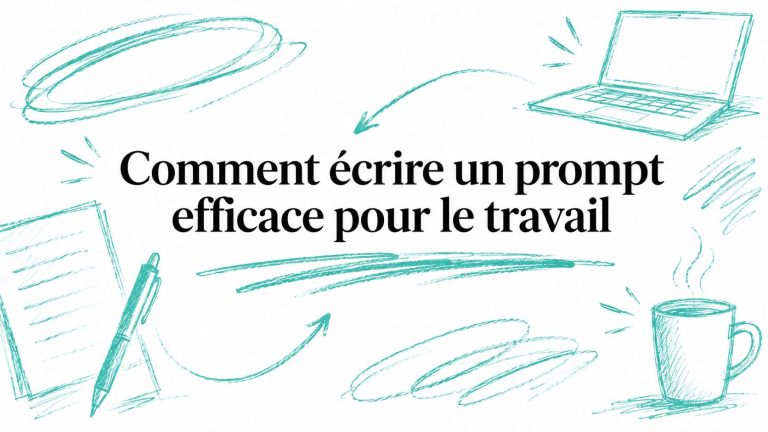 Comment écrire un prompt efficace pour le travail
