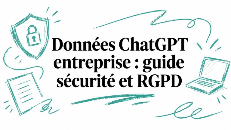 Données ChatGPT entreprise : guide sécurité et RGPD